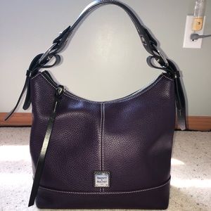 Dooney & Bourke purple handbag/shoulderbag